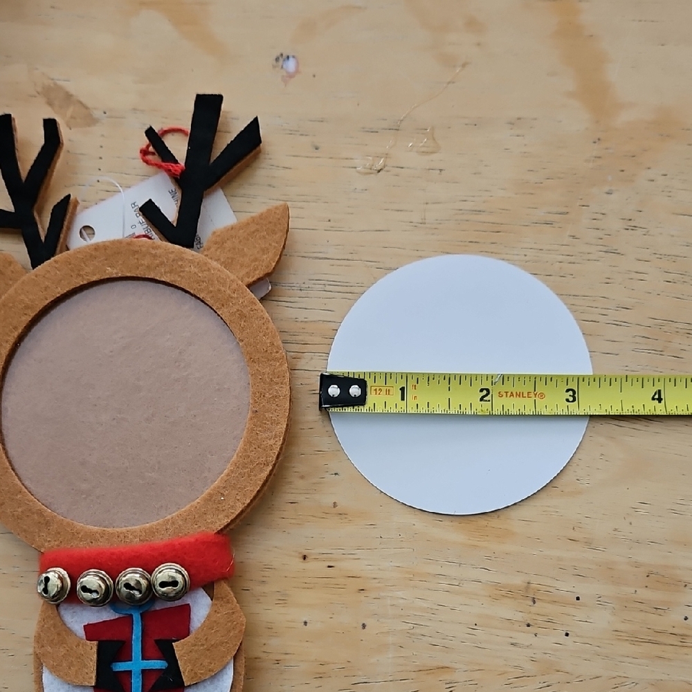 Studio Decor Reindeer Inser Photo Onament - Picture 10 of 13